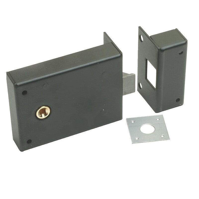 Horizontal mortise lock with 70 mm axle - Bec-de-cane. Discover premium plumbing and electrical supplies at Nigeria-Materiels.com. We are committed to delivering excellence in every product.