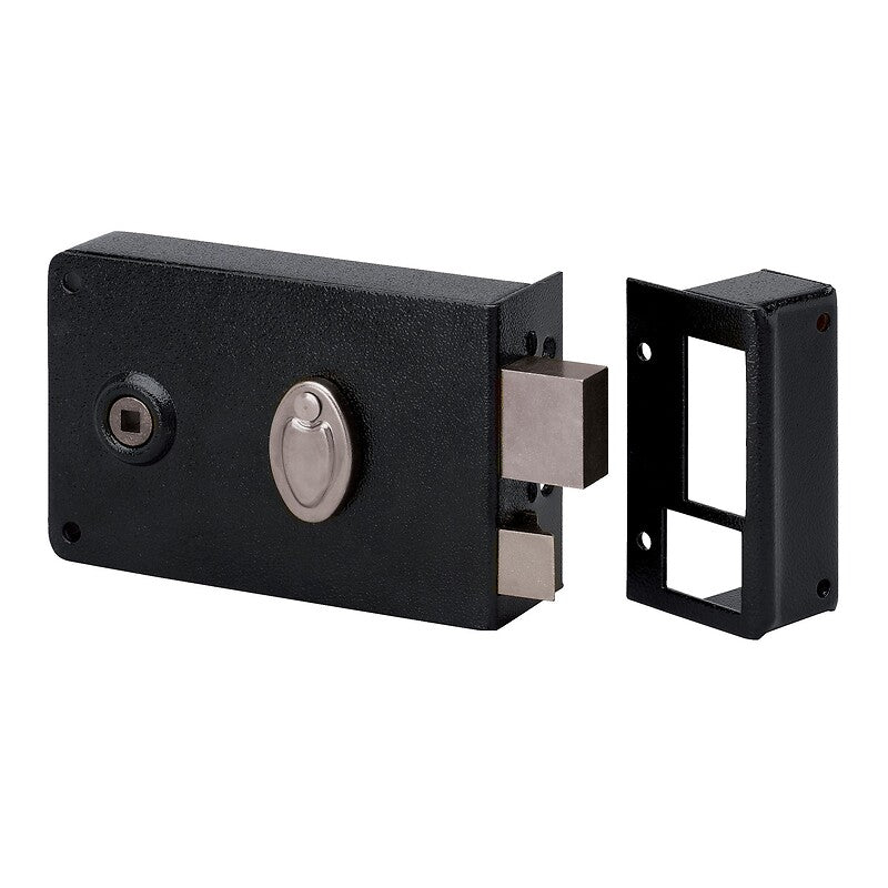 Horizontal mortise lock - Deadbolt and half-turn - 4 tumblers - 741 left hand. Nigeria-Materiels.com provides premium electrical and industrial materials. Your projects deserve the best.