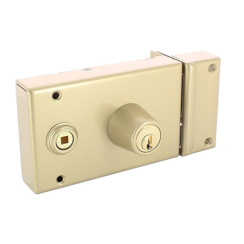 Horizontal mortise lock - Deadbolt and half-turn - Round cylinder - VEGA 1204 right hand. Find durable electrical and construction materials at Nigeria-Materiels.com. We are committed to excellence.