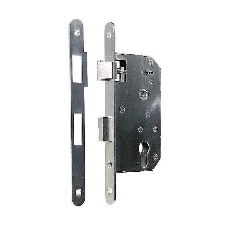 Larder stainless steel lock F50 6991 reversible. Nigeria-Materiels.com is your ultimate destination for hardware and construction supplies. We offer top-quality products for plumbing, electrical, and industrial needs.