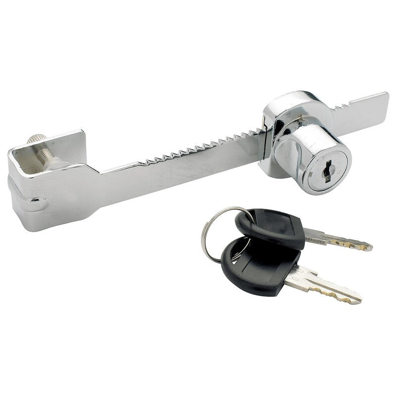 Lock for sliding glass doors KA4. Nigeria-Materiels.com offers high-quality plumbing and construction supplies. Trust us for all your project needs.