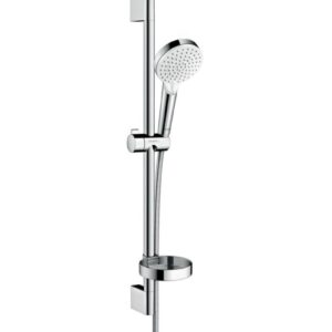 HANSGROHE Crometta Vario 2-jet shower set with soap dish, Ref. 26553400. Nigeria-Materiels.com provides top-notch industrial and plumbing materials. Your projects deserve the best.