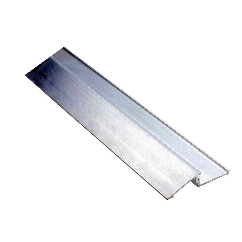 MRS 2000 threshold, raw aluminum finish, length 4m, for surface-mounted entrance door or landing. Discover top-quality hardware and industrial tools at Nigeria-Materiels.com. We are here to support your projects.