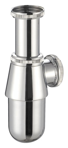 Chrome-plated brass siphon for sink 33x42. Explore our collection of construction and plumbing products at Nigeria-Materiels.com. We deliver excellence in every order.