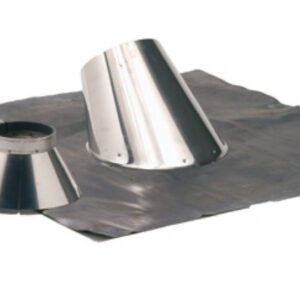 Stainless steel flashing 304 30 to 45° and collar with lead flap D 125 ref. 230125, TEN. Explore our range of electrical and industrial products at Nigeria-Materiels.com. We deliver excellence in every order.