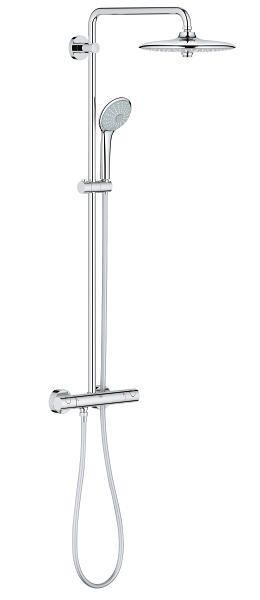 GROHE Euphoria 260 thermostatic shower system, Ref.27296002. Nigeria-Materiels.com offers a wide selection of electrical and construction products. Quality and affordability guaranteed.