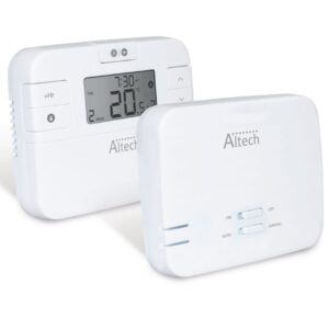 ALTECH weekly programmable thermostat Ref. ALTHC014i RF. Nigeria-Materiels.com offers a wide range of hardware and industrial supplies. Trust us for all your project needs.