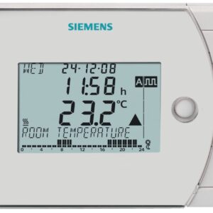 SIEMENS digital programmable room thermostat with daily clock ref. BPZ:REV13-XA. Nigeria-Materiels.com offers a comprehensive selection of industrial and construction materials. Your success is our priority.