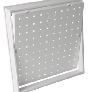 NICOLL square inspection hatch with 4 tiles for bathtub, white PVC, Ref.TV15. Explore our range of electrical and construction products at Nigeria-Materiels.com. We deliver quality and reliability.