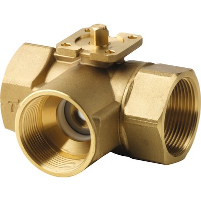 PN40 3-way ball valve DN25 KVS 10 Ref VBI61.25-10 / BPZ:VBI61.25-10. Nigeria-Materiels.com offers high-quality plumbing and construction supplies. Trust us for all your project needs.