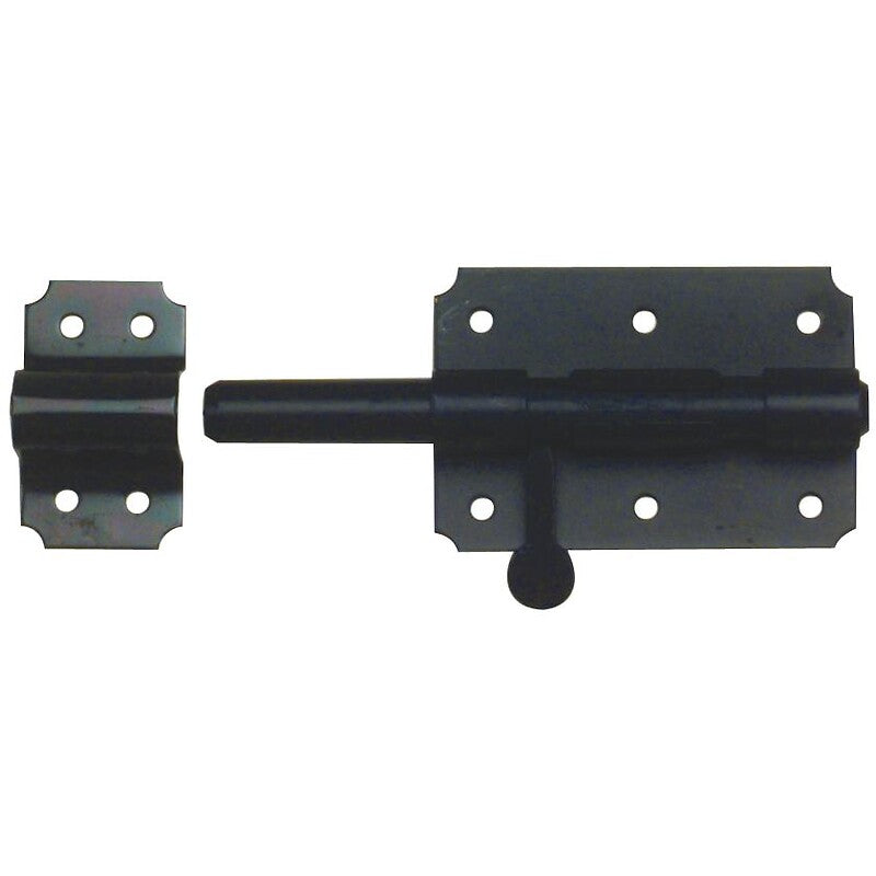 Black zinc-plated pear box lock, bolt diameter 14 mm. Nigeria-Materiels.com is your ultimate destination for hardware and construction supplies. We offer top-quality products for plumbing, electrical, and industrial needs.