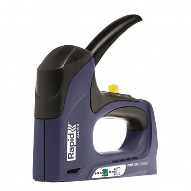 ALU940 NAILER STAPLER - STAPLES 6 TO 14 MM N°140 - POINTS 15 MM N°8. Explore our collection of electrical and construction supplies at Nigeria-Materiels.com. We are your reliable partner.