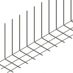 L-SHAPED MOUNTED WAITING BLOCKS FOR FORMWORK BLOCKS - LG. 4ML - WIDTH 35 CM HEIGHT 70 CM - 3 HA7 STRINGS - SPACING 16.5 CM - Ø TRANSV. STEEL HA10 - PACK OF 25. Nigeria-Materiels.com is your ultimate destination for hardware and construction supplies. We offer top-quality products for plumbing, electrical, and industrial needs.