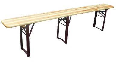 FOLDING BENCH VARNISHED WOOD, CAT.2 - BROWN BASE - LENGTH 200 CM, 3 LEGS. Discover premium industrial and plumbing products at Nigeria-Materiels.com. We deliver excellence in every order.