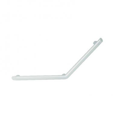 BE-LINE® 135° ANGLED GRAB BAR 400 X 400 MM Ø 35 MM - MATT WHITE EPOXY ALUMINIUM FINISH. Find the best construction and hardware materials at Nigeria-Materiels.com. We are your trusted partner.