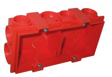 CAPRIBOX DOUBLE 57 FLUSH MOUNTING BOX FOR SCREW OR CLAW DEVICES. Nigeria-Materiels.com offers top-quality hardware and construction materials. Find everything you need for your projects in one place.