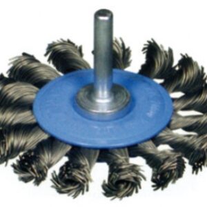 CIRCULAR BRUSH - TWISTED STEEL WIRE 0.50 MM - Ø 75 MM - THICKNESS 12 MM - BORE 13 - SHANK 6. Find high-quality hardware and plumbing products at Nigeria-Materiels.com. We cater to both small and large-scale projects.