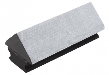 ANGLE SANDING BLOCK - FIRM FOAM WITH ADHESIVE VELCRO STRIP - SUPPLIED WITHOUT ABRASIVE - DIM. 72 X 246 MM. Nigeria-Materiels.com provides premium hardware and industrial supplies. Trust us for all your construction needs.