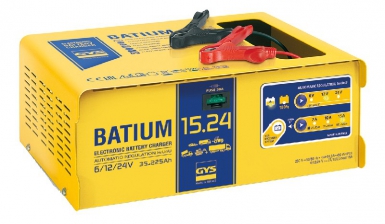 AUTOMATIC BATTERY CHARGER BATIUM 15-24 - CONTROLLED BY MICRO PROCESSOR - 6/12/24V - CHARGE 22 A. At Nigeria-Materiels.com, we provide reliable and durable construction materials. Explore our wide range of hardware and industrial products.