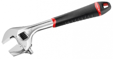 ADJUSTABLE WRENCH 101.12GR - OPENING 41 MM - REVERSIBLE JAWS - CHROME SHEATHED - LENGTH 301 MM. Nigeria-Materiels.com is your ultimate destination for hardware and construction supplies. We offer top-quality products for plumbing, electrical, and industrial needs.