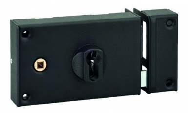 EUROPEAN CYLINDER SAFE WITH KEY 140X88 MM BLACK GRANITE EPOXY FINISH DTE. Nigeria-Materiels.com provides top-notch plumbing and electrical supplies. Your projects deserve the best tools.