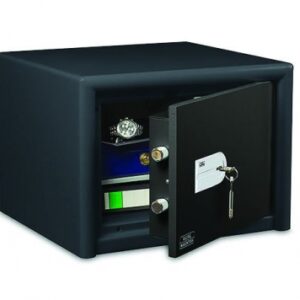 KEYED INTEGRATED SAFE CL 420 K INT. DIM. H245XL380XP297 27 L 55 KG. Explore our extensive catalog of industrial tools and materials at Nigeria-Materiels.com. We deliver quality and reliability.