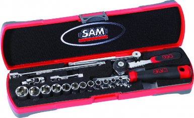 1/4" TOOL SET OF 19 MM SAM TOOLS. Nigeria-Materiels.com offers a wide selection of hardware and plumbing products. Get the best tools for your projects today.