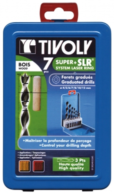 SET OF 7 SUPER+SLR WOOD DRILLS - GRADUATED DRILLS - Ø 4-5-6-7-8-10-12 MM. Discover premium plumbing and electrical supplies at Nigeria-Materiels.com. We are committed to delivering excellence in every product.