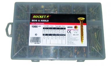 ROCKET BOX 12 WOODEN & CHIPBOARD CASES 1000 SCREWS. Nigeria-Materiels.com is the ultimate destination for construction and hardware products. Experience unmatched service and quality.