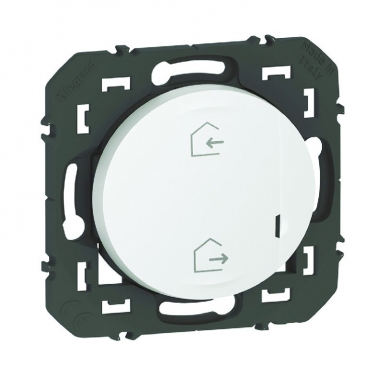 WIRELESS CONTROL 2 SCENARIOS DEPARTURE/ARRIVAL FOR CONNECTED INSTALLATION DOOXIE WITH NETATMO - WHITE WITHOUT PLATE. Nigeria-Materiels.com is your trusted partner for all your construction and hardware needs. Shop with us for quality and affordability.