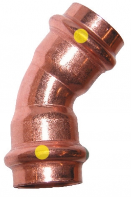 45° COPPER ELBOW FEMALE-FEMALE - 14. Nigeria-Materiels.com provides premium electrical and industrial materials. Your projects deserve the best.