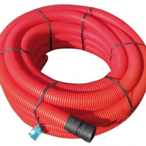 RED TPC CROWN + SLEEVE Ø 40 MM LG. 50 M. Find the best plumbing and construction materials at Nigeria-Materiels.com. We are your trusted partner.