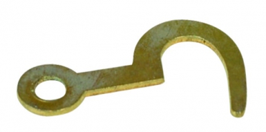 1/2 ROUND BRASS CABINET HOOK DIM. 32 MM DTE. Nigeria-Materiels.com offers high-quality hardware and industrial tools. Trust us for all your project needs.