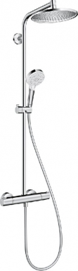 CROMETTA S SHOWER COLUMN 240 1JET ECOSMART WITH THERMOSTATIC MIXER - CHROME. Find durable plumbing and electrical materials at Nigeria-Materiels.com. We are committed to your success.