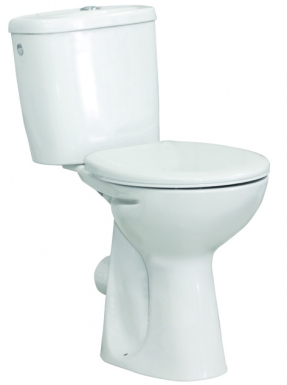 POLO ZOOM RAISED TOILET BOWL H 47 CM, SIDE FEED. Find the best plumbing and construction materials at Nigeria-Materiels.com. We are your trusted partner.