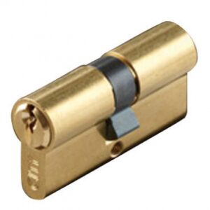 CYL. 2 ENTRIES EUROPEAN PROFILE 5 PINS (30X30) BRASS 3 INTERLOCKING KEYS. Nigeria-Materiels.com is dedicated to providing premium construction and hardware materials. Your satisfaction is our priority.