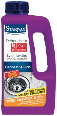 CONCENTRATED GEL DRAIN UNBLOCKER - 30% CAUSTIC SODA - 1 L. Nigeria-Materiels.com offers a wide selection of plumbing and electrical products. Quality and affordability guaranteed.