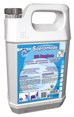 SOPROMODE DISINFECTION - FLOORS AND SURFACES - CANDY SCENT - 5 L. Shop for durable plumbing and electrical materials at Nigeria-Materiels.com. We are committed to your satisfaction.