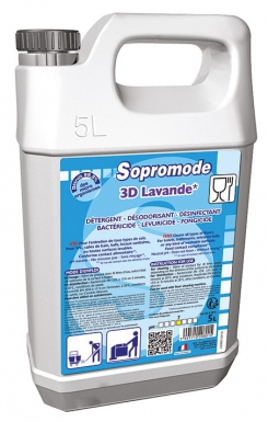 SOPROMODE DISINFECTION - FLOORS AND SURFACES - LAVENDER SCENT - 5 L. Discover premium industrial and plumbing products at Nigeria-Materiels.com. We deliver excellence in every order.