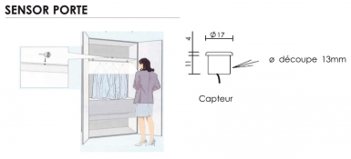 DOOR OPENING DETECTOR "DOOR SENSOR" WORKS IN O AND F. Nigeria-Materiels.com is your go-to source for construction and hardware supplies. Enjoy a seamless shopping experience.