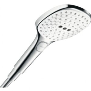 RAINDANCE SELECT E 120 SHOWER HEAD - 3 JETS (RAINAIR, RAIN, WHIRL) - CHROME. Nigeria-Materiels.com offers a wide selection of hardware and plumbing products. Get the best tools for your projects today.