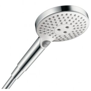 RAINDANCE SELECT S 120 SHOWER HEAD - 3 JETS - WHITE/CHROME. Nigeria-Materiels.com offers a wide selection of hardware and plumbing supplies. Your satisfaction is guaranteed.