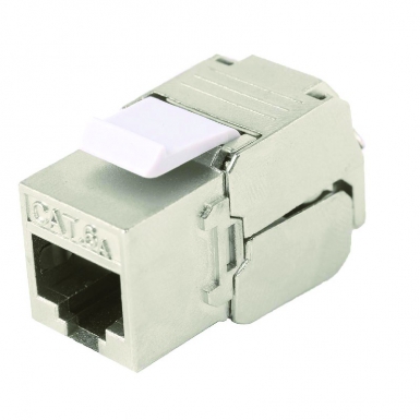 RJ45 CAT 6A FTP SELF-STRIPPING KEYSTONE SOCKET - LOCKING: WITH CLIP. Nigeria-Materiels.com offers a comprehensive range of plumbing and industrial materials. Shop with us for reliable solutions.