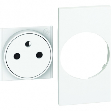 LIVING NOW TRIM COVER FOR 2-MODULE SURFACE SOCKET - WHITE. Nigeria-Materiels.com provides top-notch plumbing and electrical supplies. Your projects deserve the best tools.