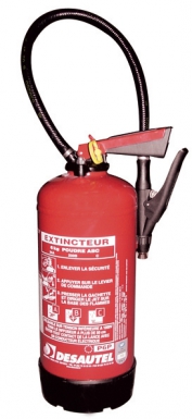 P6P FIRE EXTINGUISHER ABC POWDER NF FIRE EXTINGUISHER WITH AUXILIARY PRESSURE - MULTIPURPOSE ON 3 TYPES OF FIRES - 6 KG. Find durable electrical and construction materials at Nigeria-Materiels.com. We are committed to excellence.