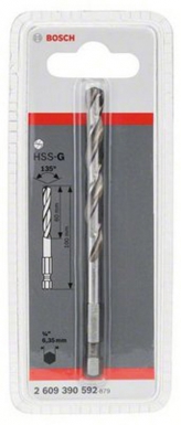 HSS-G CENTER DRILL BIT WITH 1/4" HEX SHANK, 135° POINT. Shop for durable plumbing and electrical materials at Nigeria-Materiels.com. We are committed to your satisfaction.