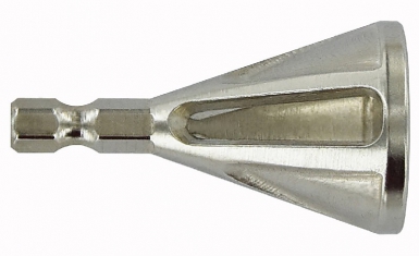 DEBURRING CUTTER FOR TUBES AND THREADED RODS. HEXAGONAL SHANK 6.35MM QUICK CHANGE - Ø 4 TO 20 MM TECHNIC (PLUGGABLE BOX). Nigeria-Materiels.com is dedicated to providing top-notch hardware and construction supplies. Your satisfaction is our priority.