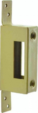 HIGH STRIKE WITH LEG 44 FOR OVERLAY DOOR, GOLD BRONZE. Nigeria-Materiels.com offers a wide range of hardware and industrial supplies. Trust us for all your project needs.