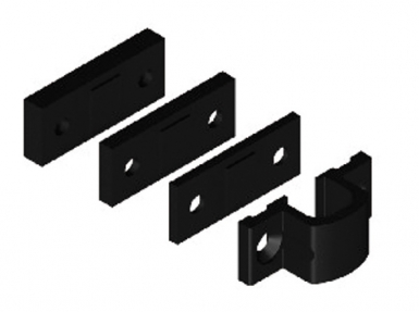 HIGH STRIKE FOR "DANAOS" CLOSURE ALU. WITH SET OF 3 BLACK WEDGES. Find the best construction and hardware materials at Nigeria-Materiels.com. We are your trusted partner.