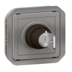 RONIS KEY SWITCH N°455 2 POSITIONS WITH MARKING O I WATERPROOF PLEXO 3A 250V WITH GREY TRIM. Nigeria-Materiels.com provides top-notch electrical and construction materials. Your projects deserve the best.